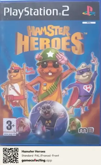 Hamster Heroes PlayStation 2, France box front