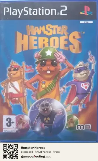 Hamster Heroes PlayStation 2, France box front