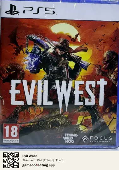 Evil West PlayStation 5, Poland box front