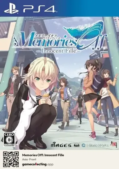 Memories Off: Innocent Fille PlayStation 4, Asia box front