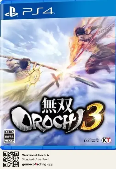Warriors Orochi 4 PlayStation 4, Asia box front