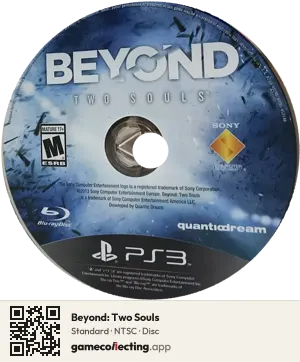 Beyond: Two Souls PlayStation 3, NTSC disc