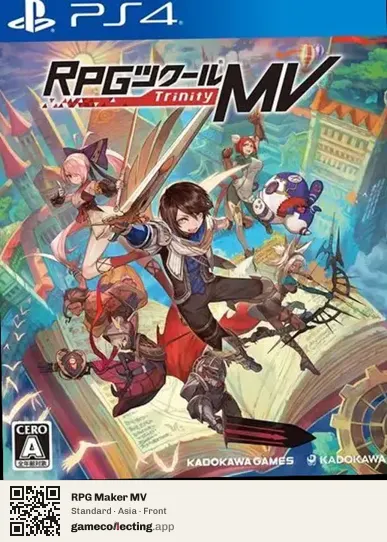 RPG Maker MV PlayStation 4, Asia box front