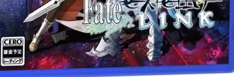 Fate/Extella Link, the CERO letter on its front