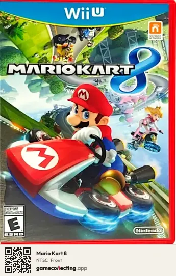 Mario Kart 8 Nintendo Wii U, NTSC box front