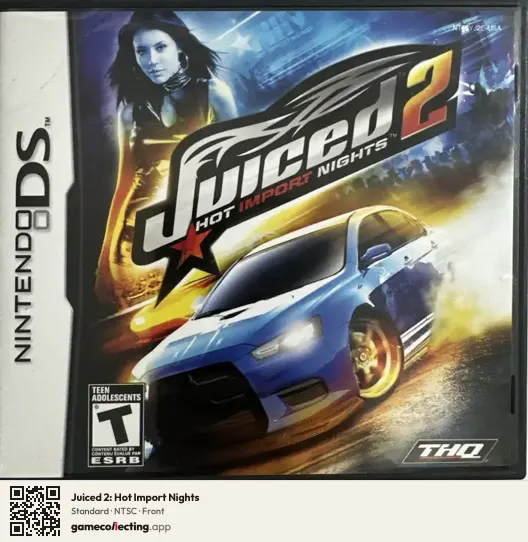 Juiced 2: Hot Import Nights Nintendo DS, NTSC box front