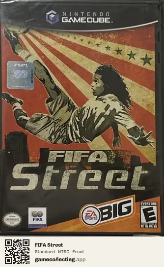 FIFA Street Nintendo GameCube, NTSC box front