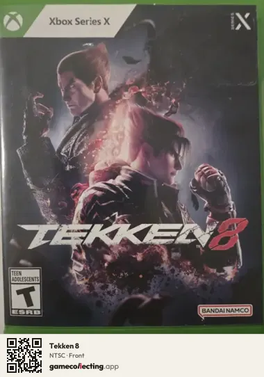 Tekken 8 Xbox Series X, NTSC box front