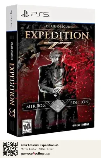 Clair Obscur: Expedition 33 PlayStation 5, NTSC box front