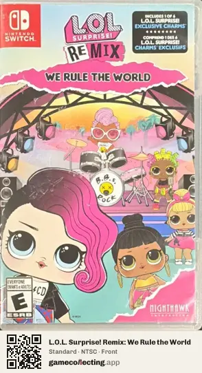 L.O.L. Surprise! Remix: We Rule the World Nintendo Switch, NTSC box front