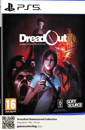 DreadOut Remastered Collection PlayStation 5, PAL box front