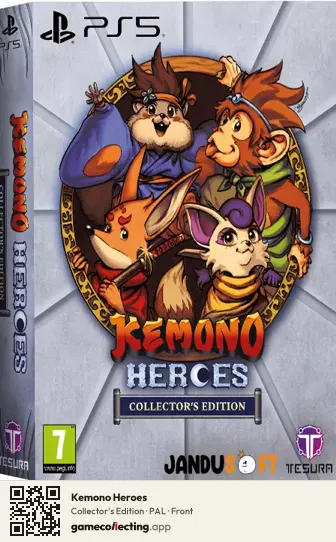 Kemono Heroes PlayStation 5, PAL box front