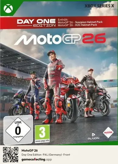 MotoGP 26 Xbox Series X, Germany box front