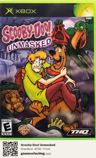 Scooby-Doo! Unmasked Xbox, NTSC box front