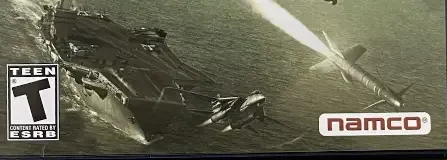 Ace Combat 5: The Unsung War, the ESRB box on its front