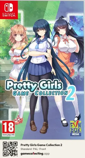 Pretty Girls Game Collection 2 Nintendo Switch, PAL box front