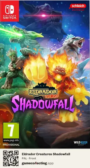 Eldrador Creatures Shadowfall Nintendo Switch, PAL box front