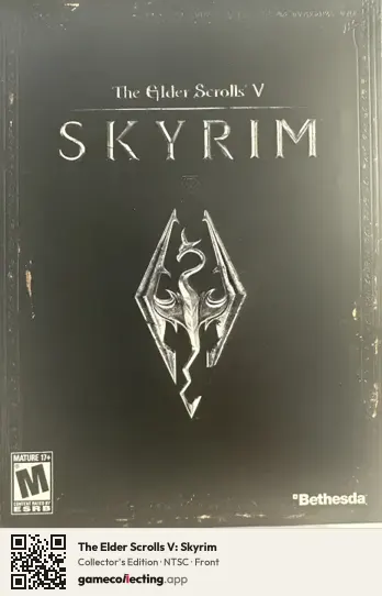 The Elder Scrolls V: Skyrim PlayStation 3, NTSC box front