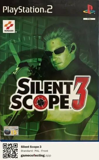 Silent Scope 3 PlayStation 2, PAL box front