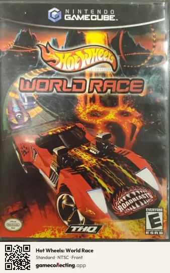 Hot Wheels: World Race Nintendo GameCube, NTSC box front