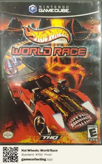 Hot Wheels: World Race Nintendo GameCube, NTSC box front