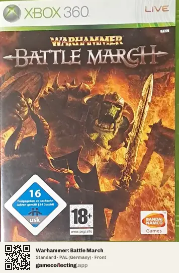 Warhammer: Battle March Xbox 360, Germany box front