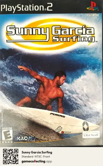 Sunny Garcia Surfing PlayStation 2, NTSC box front