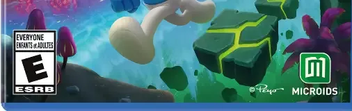 The Smurfs: Dreams, the ESRB box on its front