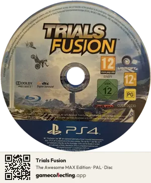 Trials Fusion PlayStation 4, PAL disc