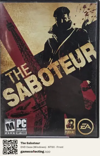 The Saboteur Computer, NTSC box front