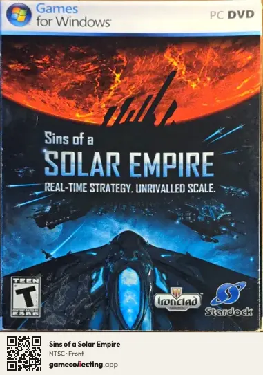 Sins of a Solar Empire Computer, NTSC box front
