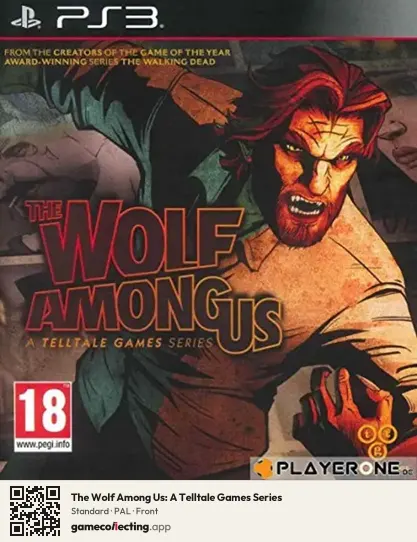 The Wolf Among Us: A Telltale Games Series PlayStation 3, PAL box front