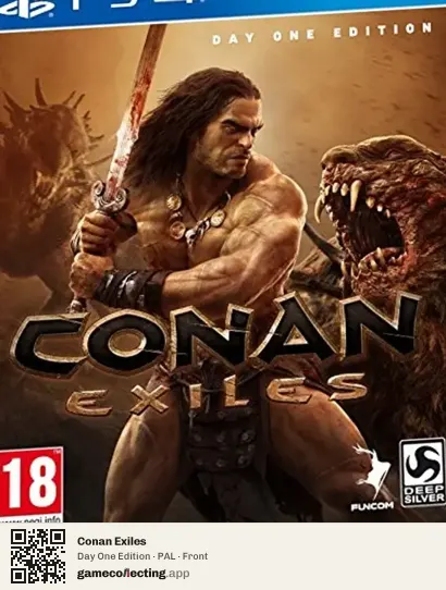 Conan Exiles PlayStation 4, PAL box front