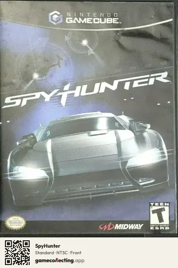 SpyHunter Nintendo GameCube, NTSC box front