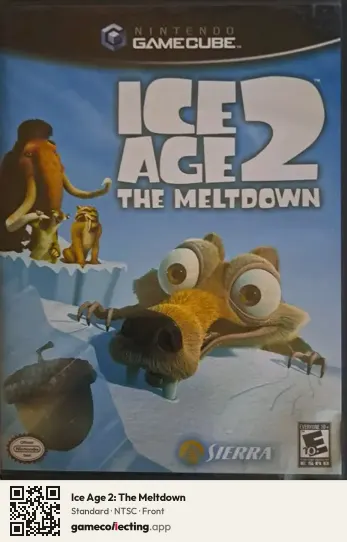 Ice Age 2: The Meltdown Nintendo GameCube, NTSC box front