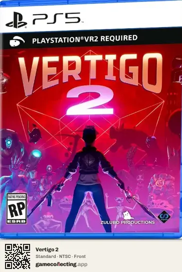 Vertigo 2 PlayStation 5, NTSC box front