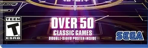 Sega Genesis Classics, the ESRB box on its front