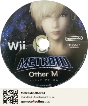 Metroid: Other M Nintendo Wii, Asia disc