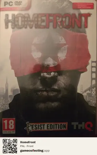 Homefront Computer, PAL box front