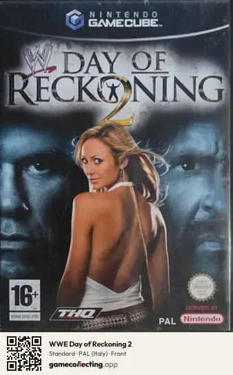 WWE Day of Reckoning 2 Nintendo GameCube, Italy box front