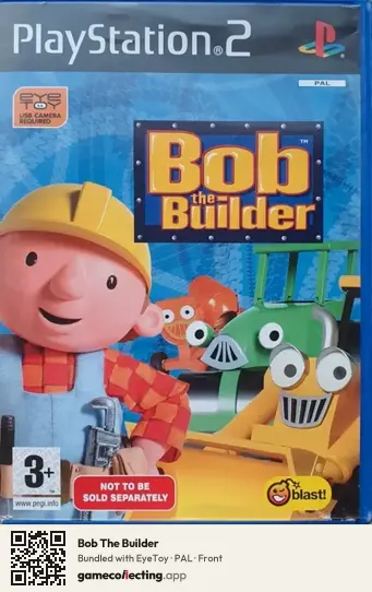Bob The Builder PlayStation 2, PAL box front