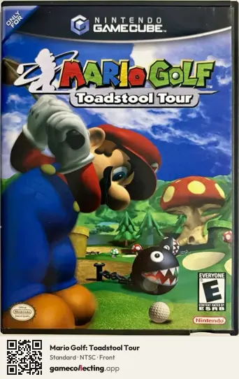 Mario Golf: Toadstool Tour Nintendo GameCube, NTSC box front