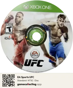 EA Sports UFC Xbox One, NTSC disc