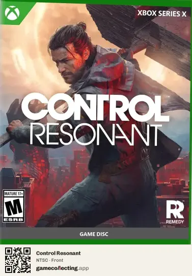 Control Resonant Xbox Series X, NTSC box front