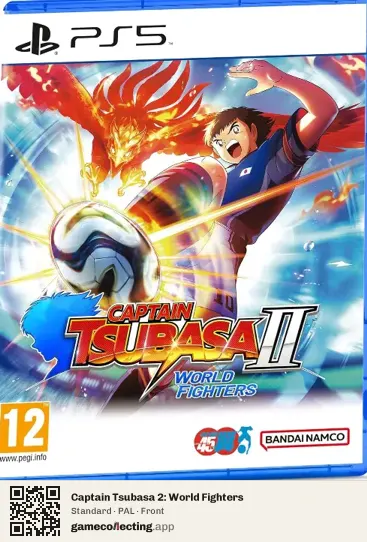 Captain Tsubasa 2: World Fighters PlayStation 5, PAL box front