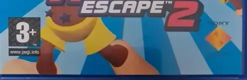 Ape Escape 2, the PEGI square on its front