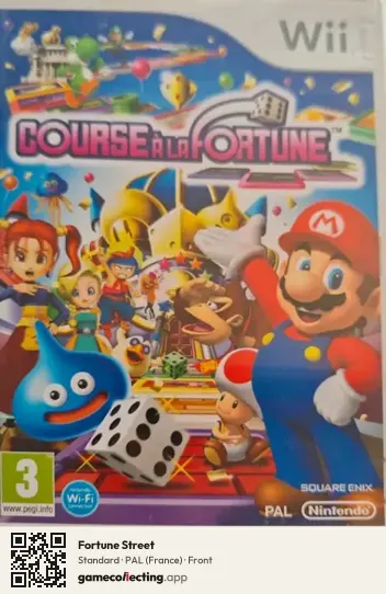 Fortune Street Nintendo Wii, France box front