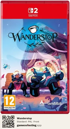 Wanderstop Nintendo Switch 2, PAL box front