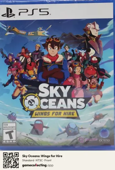 Sky Oceans: Wings for Hire PlayStation 5, NTSC box front