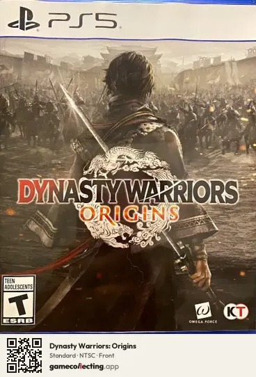 Dynasty Warriors: Origins PlayStation 5, NTSC box front